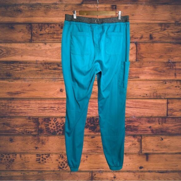 5 for $25🔥Maevn Teal Scrub Pants Large Tall - Picture 2 of 5